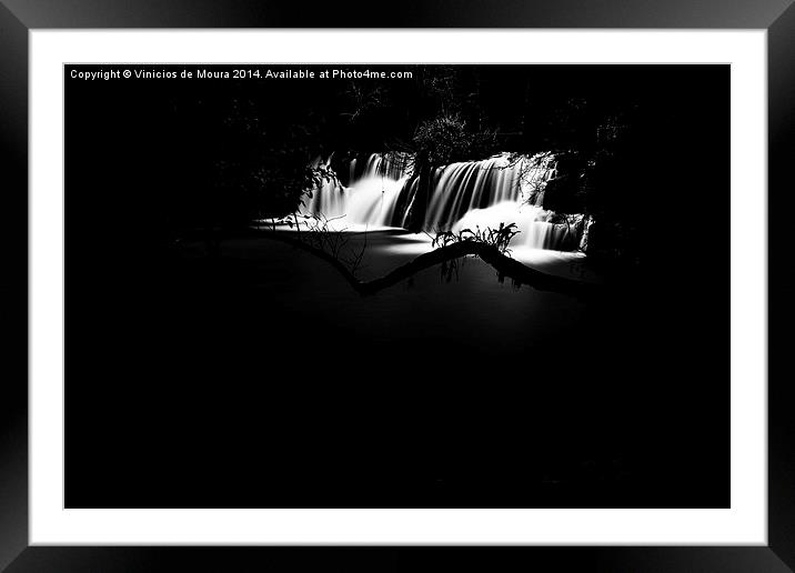 A Secret Place Framed Mounted Print by Vinicios de Moura