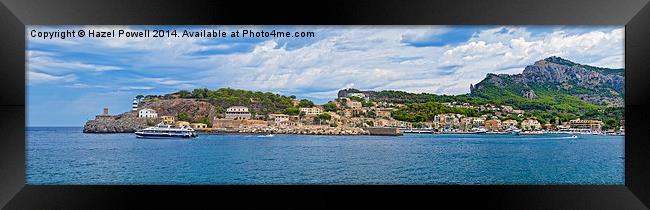  Port Soller, Majorca Framed Print by Hazel Powell