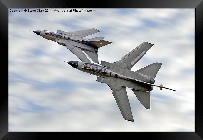 A-200 Tornados Framed Print by Steve H Clark