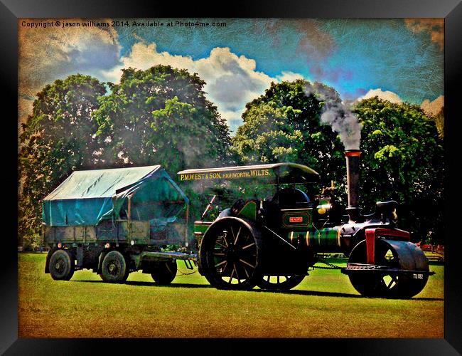  Age of Steam Framed Print by Jason Williams