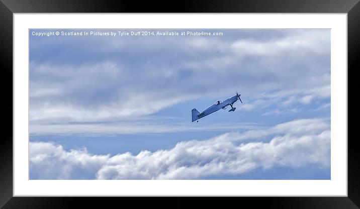  T67 Firefly at Scottish Airshow Framed Mounted Print by Tylie Duff Photo Art