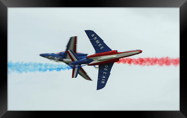  Patrouille de France Cross Framed Print by Philip Catleugh