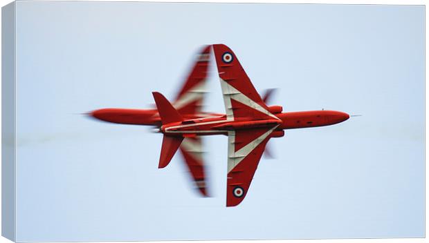 The Red Arrows Canvas Print by Philip Catleugh