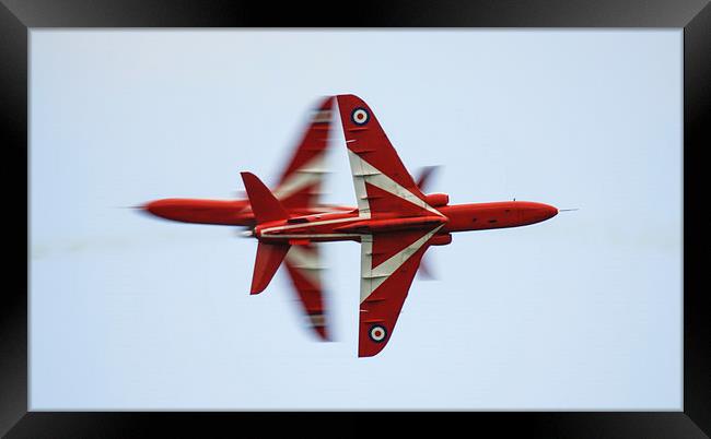  The Red Arrows Framed Print by Philip Catleugh