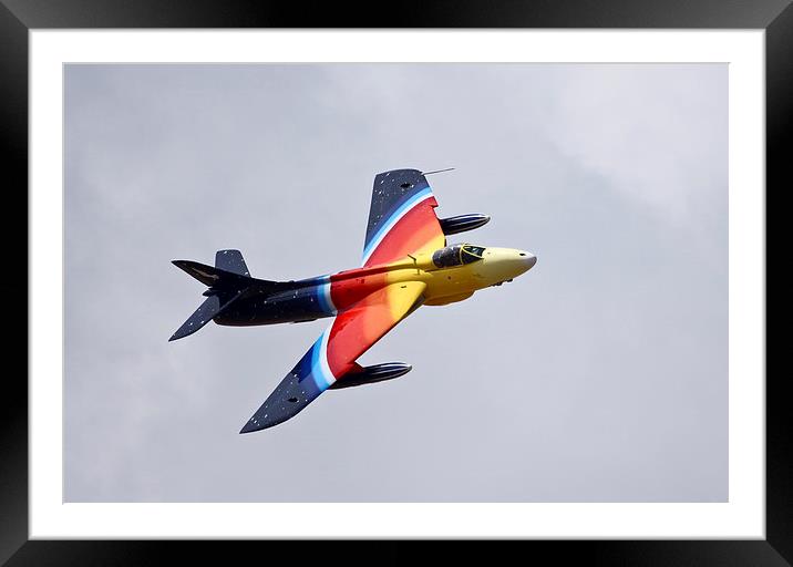  Hawker Hunter F58 "MIss Demeanour" Framed Mounted Print by Philip Catleugh