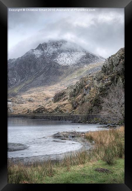  Clouds over Tryfan Framed Print by Christine Smart