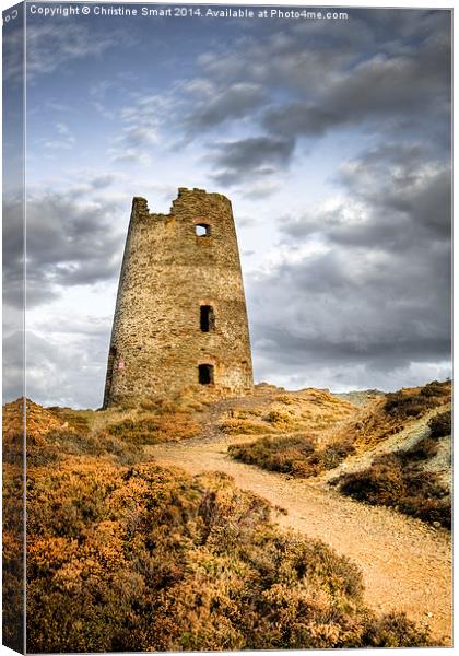 Parys Mountain, Anglesey Canvas Print by Christine Smart