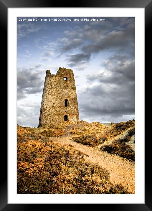  Parys Mountain, Anglesey Framed Mounted Print by Christine Smart