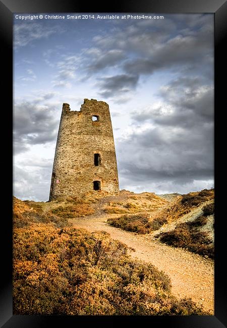  Parys Mountain, Anglesey Framed Print by Christine Smart