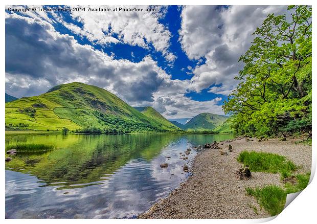 Brothers Water Lake District Print by Trevor Kersley RIP