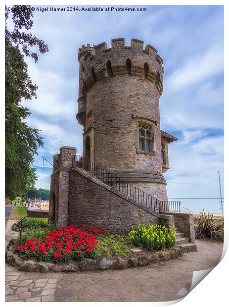 Appley Tower Ryde #2 Print by Wight Landscapes