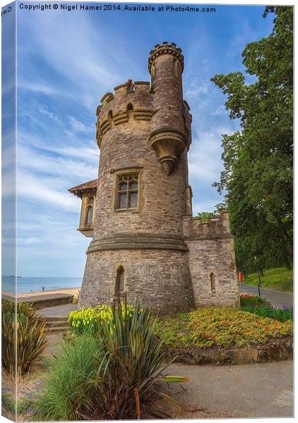 Appley Tower Ryde Canvas Print by Wight Landscapes