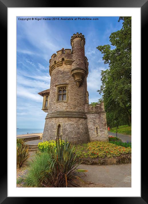 Appley Tower Ryde Framed Mounted Print by Wight Landscapes
