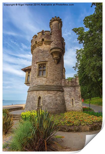 Appley Tower Ryde Print by Wight Landscapes