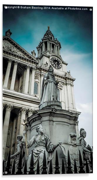  St Pauls Acrylic by Graham Beerling