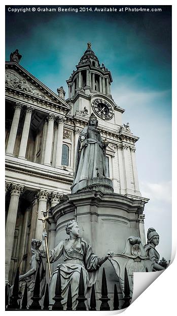  St Pauls Print by Graham Beerling
