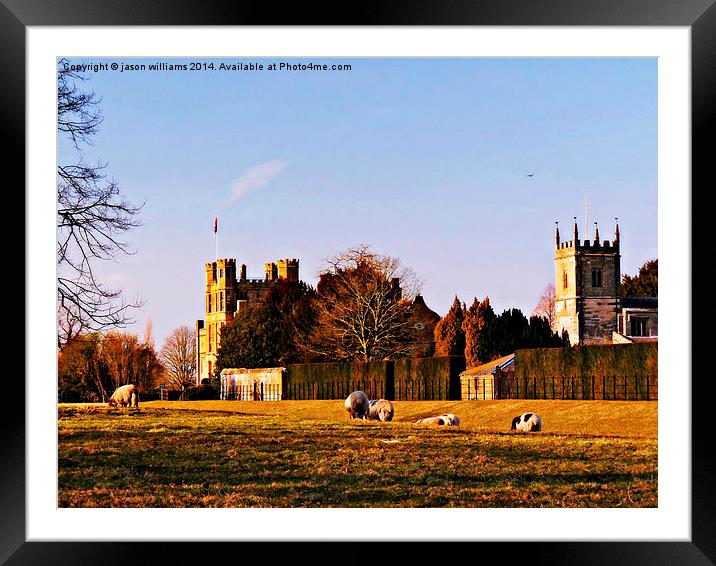  Coughton Court Estate. Framed Mounted Print by Jason Williams