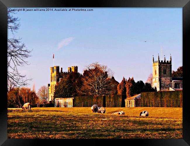  Coughton Court Estate. Framed Print by Jason Williams