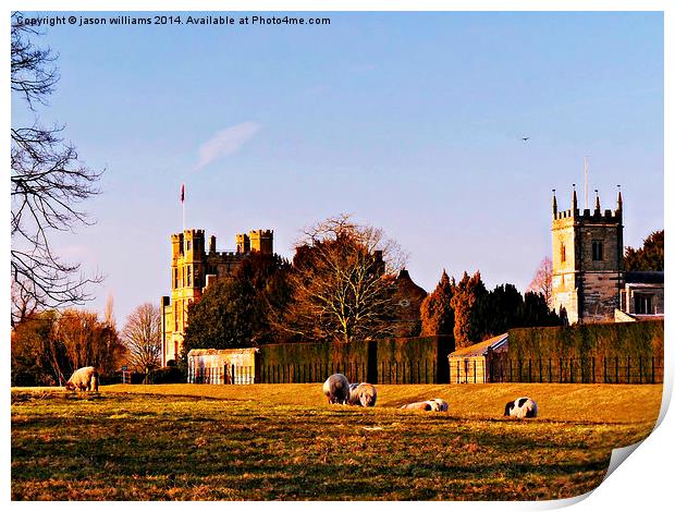  Coughton Court Estate. Print by Jason Williams