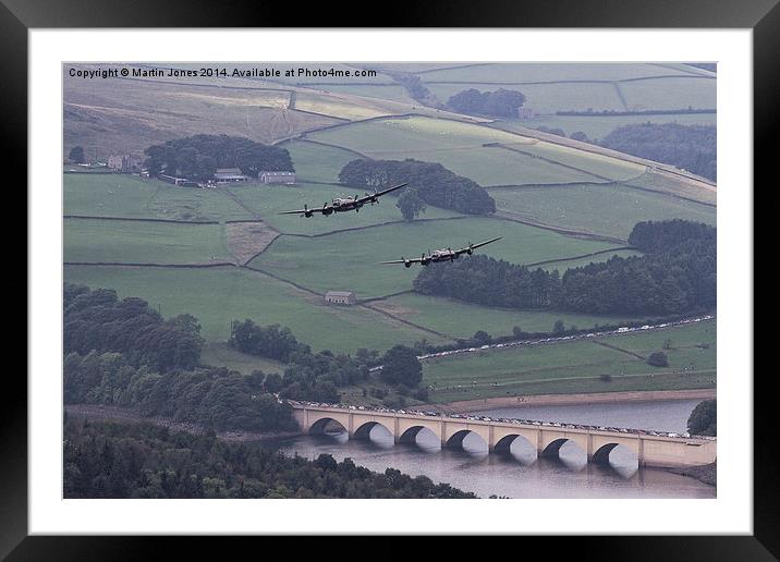 Lancasters in the Valley once Again Framed Mounted Print by K7 Photography