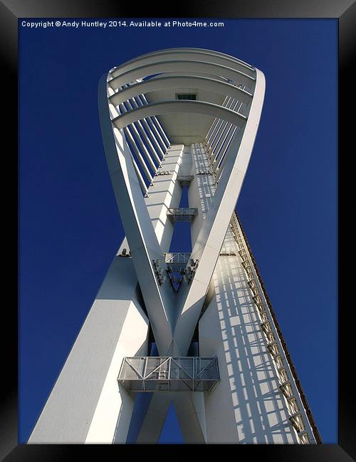  Spinnaker Tower Framed Print by Andy Huntley