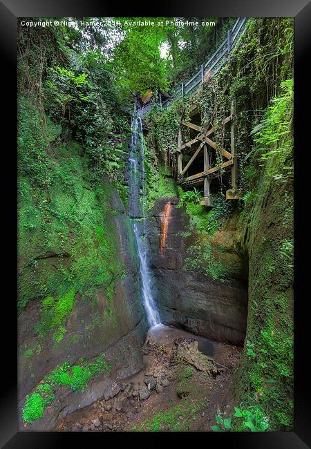 Shanklin Chine Framed Print by Wight Landscapes