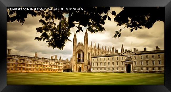  King's College Chapel Cambridge Framed Print by Andy Huntley