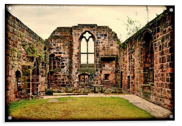  One of Birkenhead Priory’s (St. Mary’s Church) ol Acrylic by Frank Irwin