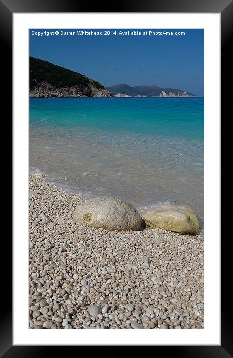  Relax While We Can Framed Mounted Print by Darren Whitehead