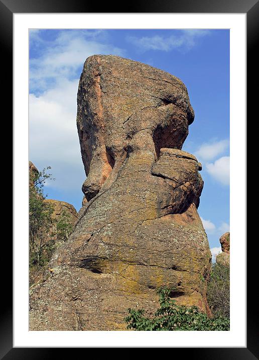 Rock Formation Belogradchik   Framed Mounted Print by Tony Murtagh