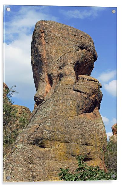 Rock Formation Belogradchik   Acrylic by Tony Murtagh