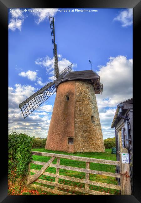 Bembridge Windmill #4 Framed Print by Wight Landscapes