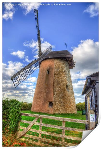 Bembridge Windmill #4 Print by Wight Landscapes