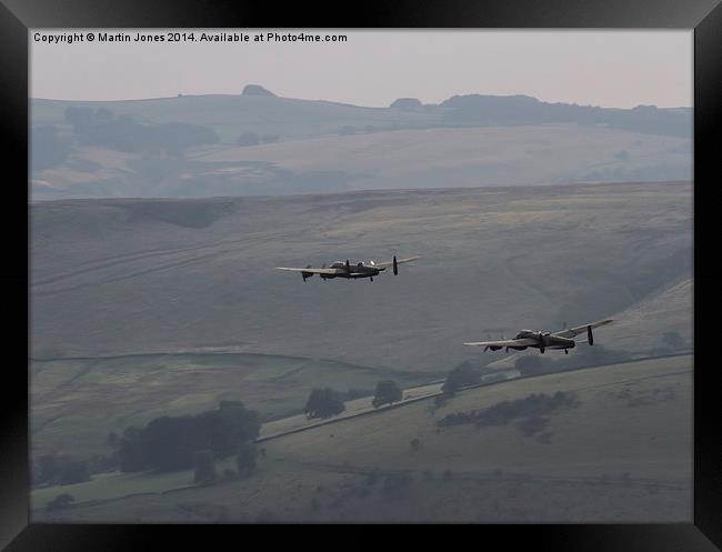  Lancasters Run for Home Framed Print by K7 Photography