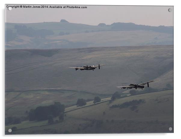  Lancasters Run for Home Acrylic by K7 Photography