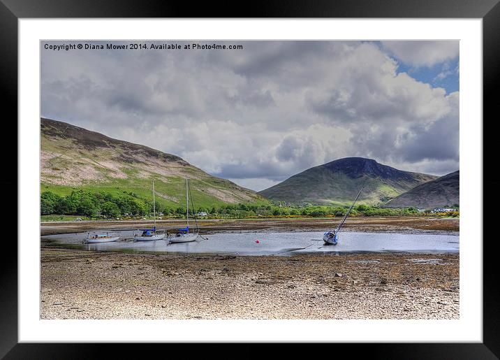  Isle of Arran Framed Mounted Print by Diana Mower