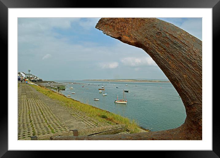 The Quay, Apledore  Framed Mounted Print by graham young
