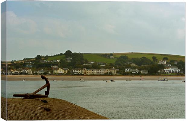 Instow from Appledore Quay  Canvas Print by graham young