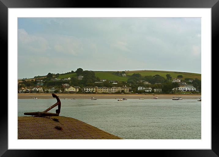 Instow from Appledore Quay  Framed Mounted Print by graham young
