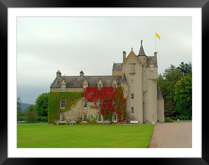  Ballindalloch Castle  Framed Mounted Print by Bill Lighterness