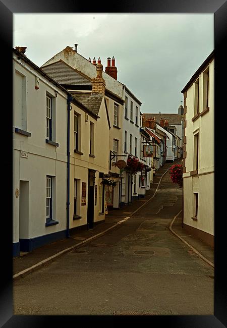 Meeting Street, Appledore  Framed Print by graham young