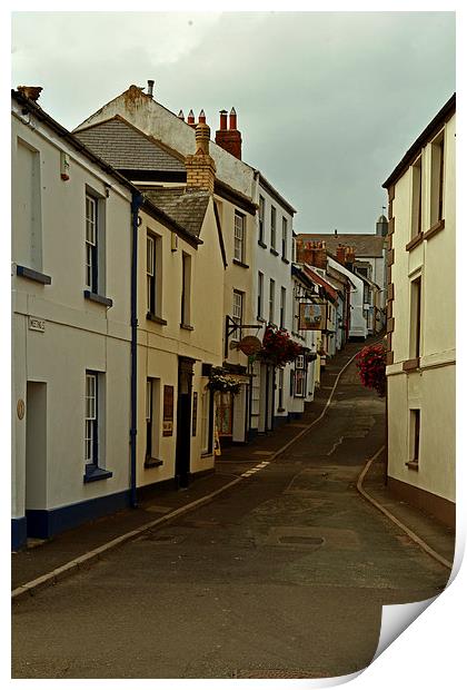 Meeting Street, Appledore  Print by graham young