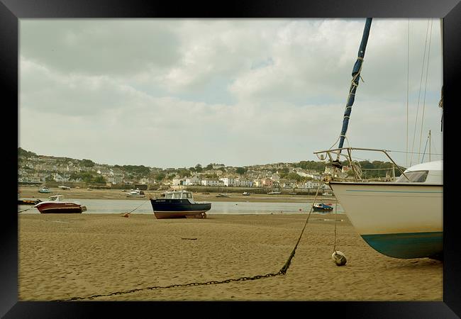 Across to Appledore  Framed Print by graham young