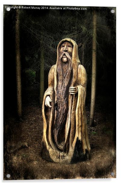  Old Man of the Forest Acrylic by Robert Murray