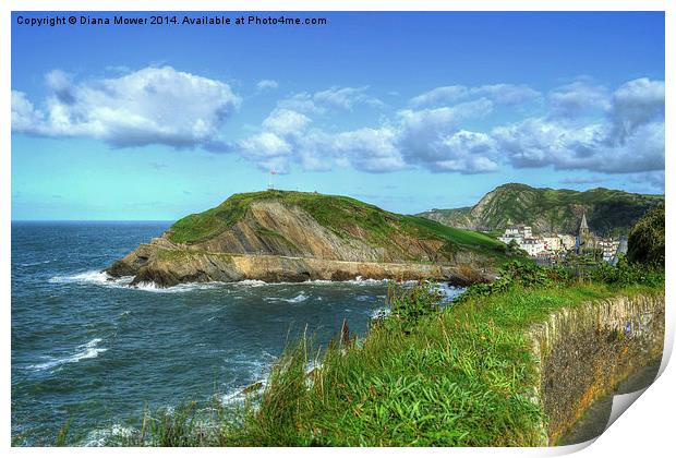  Ilfracombe Print by Diana Mower