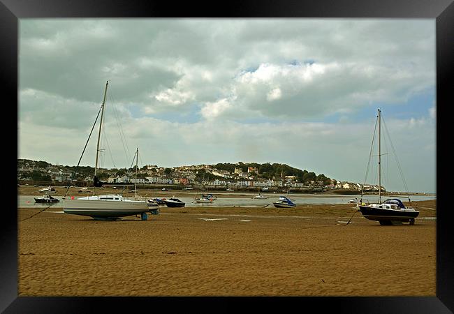 From Instow to Appledore  Framed Print by graham young