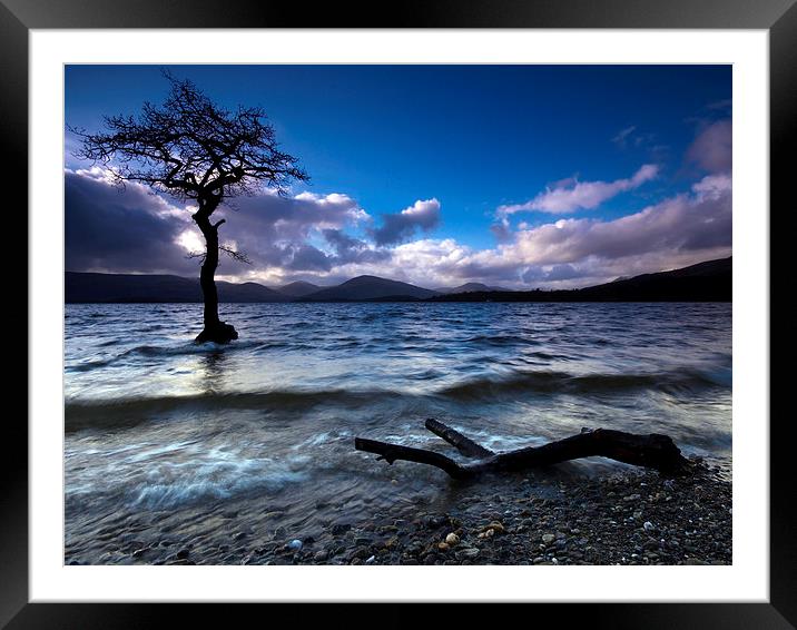  Loch Lomond, Scotland Framed Mounted Print by Dave Hudspeth Landscape Photography