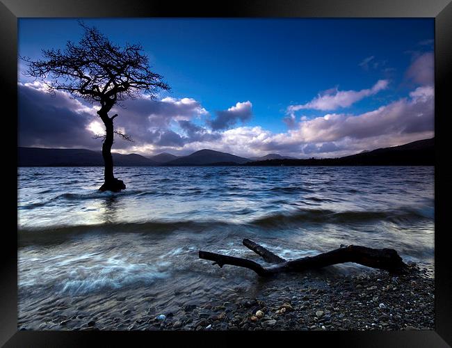  Loch Lomond, Scotland Framed Print by Dave Hudspeth Landscape Photography