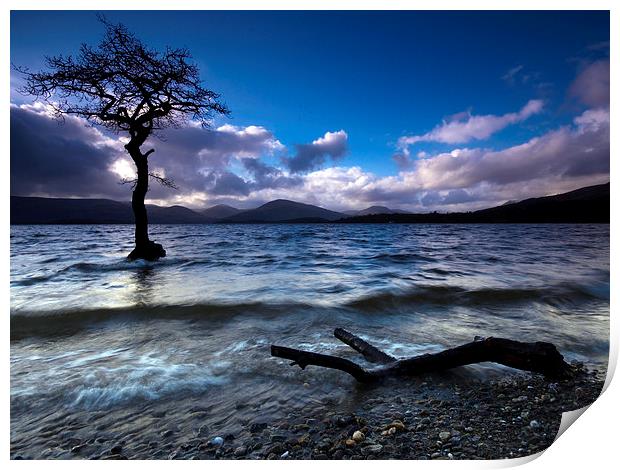  Loch Lomond, Scotland Print by Dave Hudspeth Landscape Photography