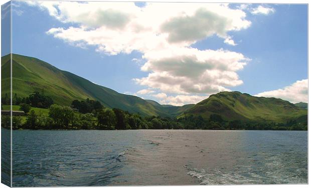 A day in the Lakes Canvas Print by charlie Mellow